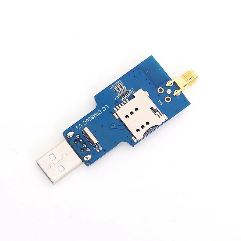 Usb в Gsm серийный Gprs Sim800C модуль Bluetooth компьютерное управление + антенна |