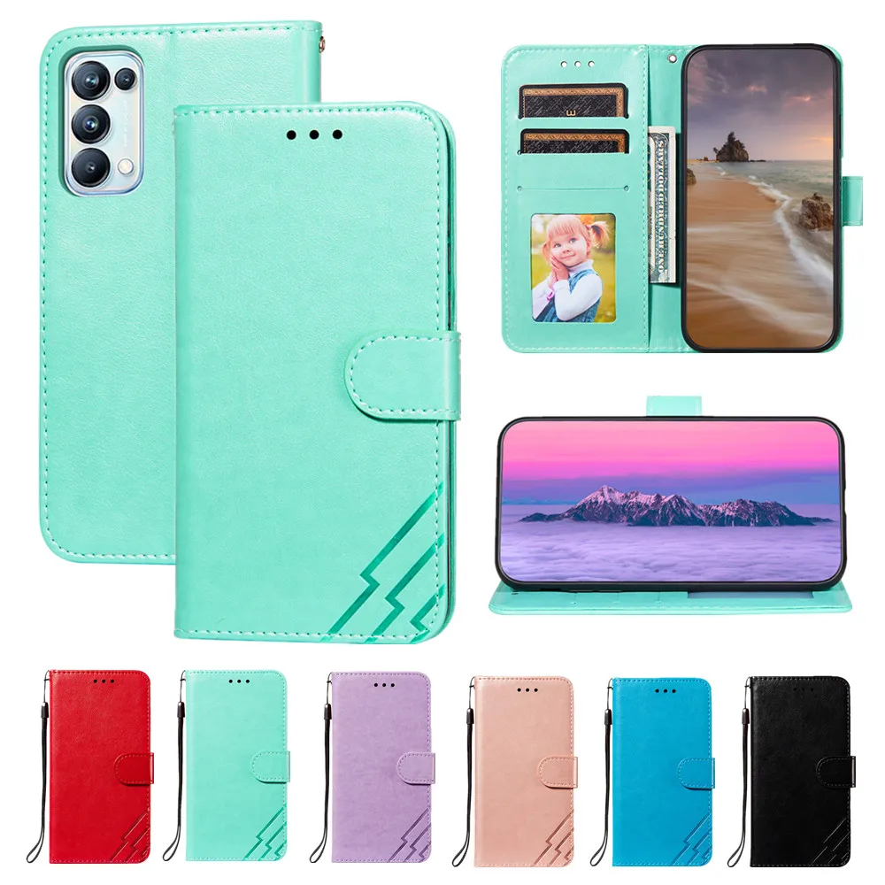 Flip Wallet Case for OPPO Reno 5 Pro Plus Find X3 Lite Fundas PU Leather Cover Card Slot Bracket Magnetic Clasp Protection Coque
Flip Wallet Case for OPPO Reno 5 Pro Plus Find X3 Lite Fundas PU Leather Cover Card Slot Bracket Magnetic Clasp Protection Coque