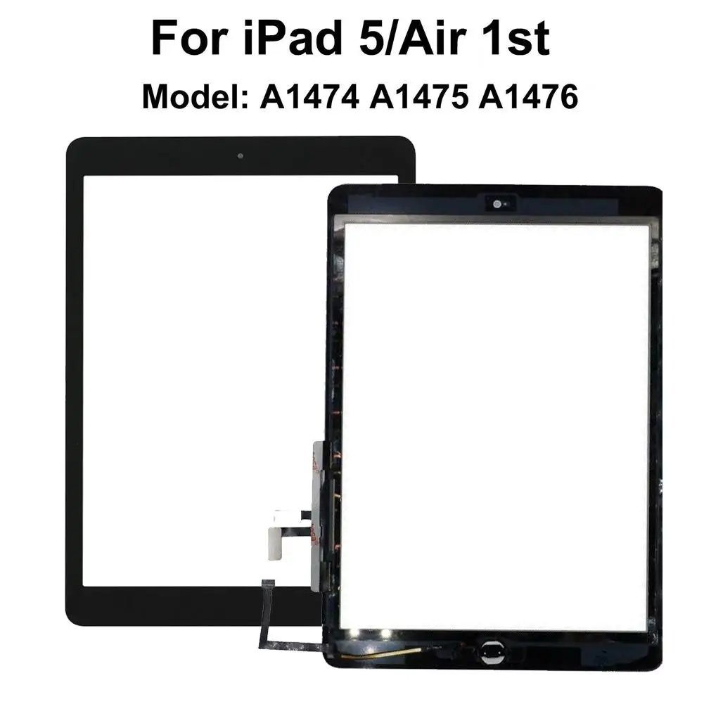 Новинка для iPad Air 1 iPad 5 сенсорный экран дигитайзер Переднее стекло дисплей Сенсорная панель Замена A1474 A1475 A1476
Новинка для iPad Air 1 iPad 5 сенсорный экран дигитайзер Переднее стекло дисплей Сенсорная панель Замена A1474 A1475 A1476
