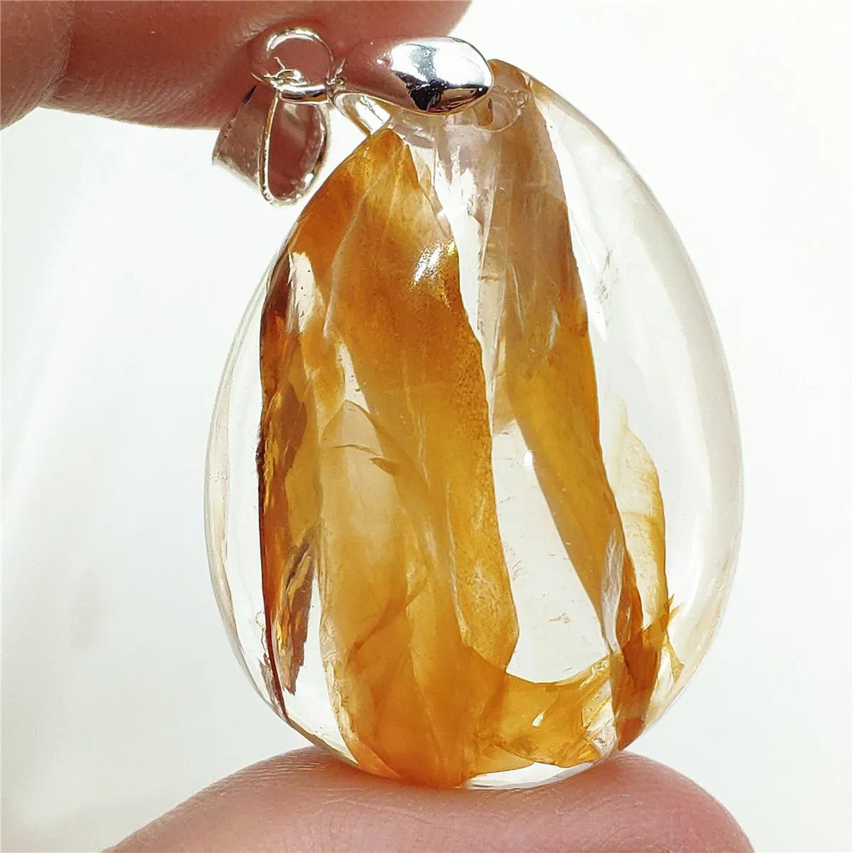 Genuine Natural Yellow Limonite Phantom Quartz Pendant 31x23x10mm Clear Water Drop For Women Man Water Drop Necklace AAAAA
Genuine Natural Yellow Limonite Phantom Quartz Pendant 31x23x10mm Clear Water Drop For Women Man Water Drop Necklace AAAAA