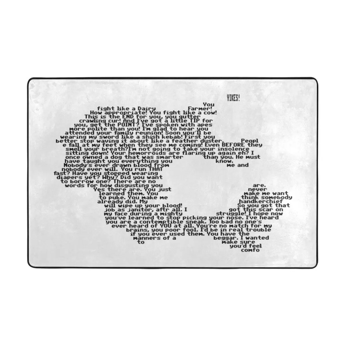 Insults Island Doormat Carpet Mat Rug Polyester Anti-slip Floor Decor Bath Bathroom Kitchen Balcony 60*90
Insults Island Doormat Carpet Mat Rug Polyester Anti-slip Floor Decor Bath Bathroom Kitchen Balcony 60*90