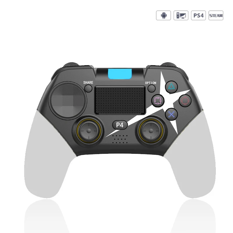 Blue tooths Gamepad For SONY Playstation4 Controller For PS4 PC STEAM Console Wireless Gamepad Video Game USB Joystick Control
Blue tooths Gamepad For SONY Playstation4 Controller For PS4 PC STEAM Console Wireless Gamepad Video Game USB Joystick Control