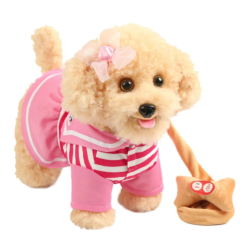 Children's Toy Dog Leash Walking Electric Puppy Plush Can Sing and Dance Simulation Teddy Dog Music Mechanical Dog
Children's Toy Dog Leash Walking Electric Puppy Plush Can Sing and Dance Simulation Teddy Dog Music Mechanical Dog