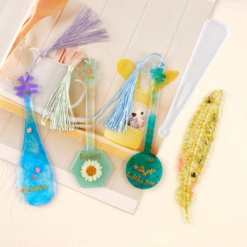 50pcs Creative Silicone Bookmark Mold DIY Feather Rectangle Shaped Silicone Mould Making Epoxy Craft Tool Supplies
50pcs Creative Silicone Bookmark Mold DIY Feather Rectangle Shaped Silicone Mould Making Epoxy Craft Tool Supplies