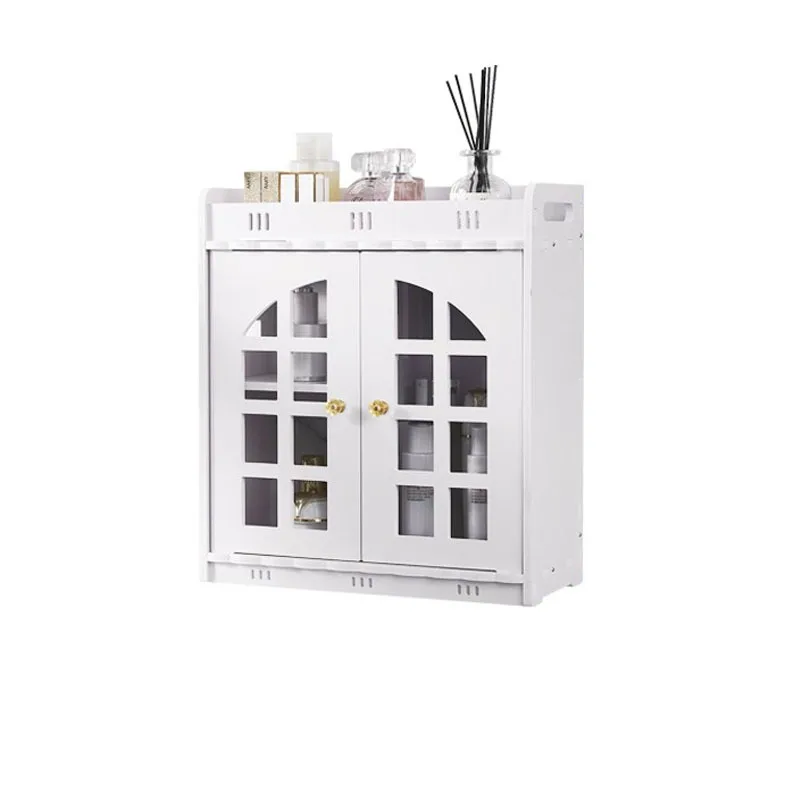 Bathroom Cabinet Wall Mounted Bathroom Toilet Storage Cabinet Shelf Cosmetic Storage Rack Wood-Plastic Cupboard
Bathroom Cabinet Wall Mounted Bathroom Toilet Storage Cabinet Shelf Cosmetic Storage Rack Wood-Plastic Cupboard