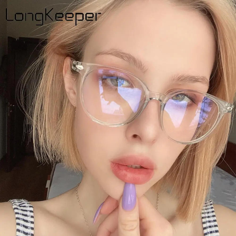 Fashion Anti-blue Light Glasses Women Men Ultralight Round Clear Eyeglasses Frame Transparent Lens Computer Gaming Spectacle
Fashion Anti-blue Light Glasses Women Men Ultralight Round Clear Eyeglasses Frame Transparent Lens Computer Gaming Spectacle