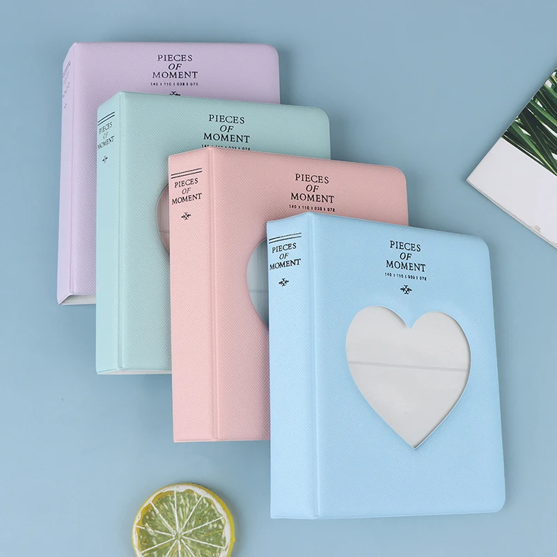 64 Pockets 3 Inches Photo Album Card Holder Receipt Storage Hollow Love Model Photo Holder Business Card Bag photocard holder
64 Pockets 3 Inches Photo Album Card Holder Receipt Storage Hollow Love Model Photo Holder Business Card Bag photocard holder
