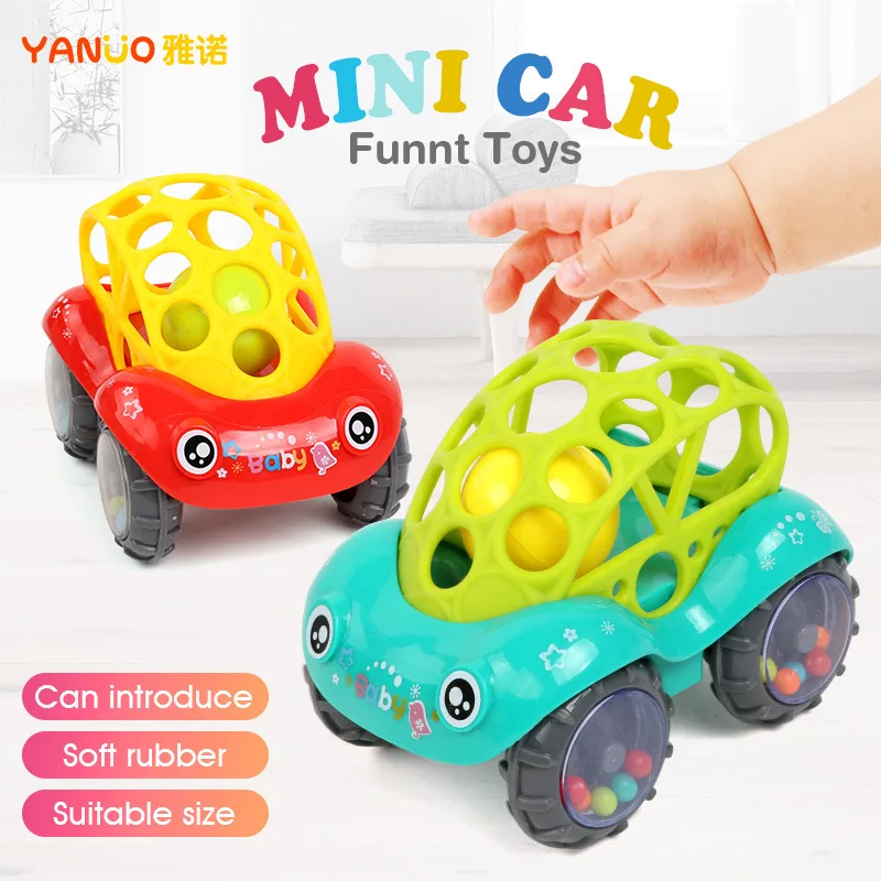 Foreign trade children's educational sliding baby toy car cartoon rattle baby soft rubber trolley model toy
Foreign trade children's educational sliding baby toy car cartoon rattle baby soft rubber trolley model toy