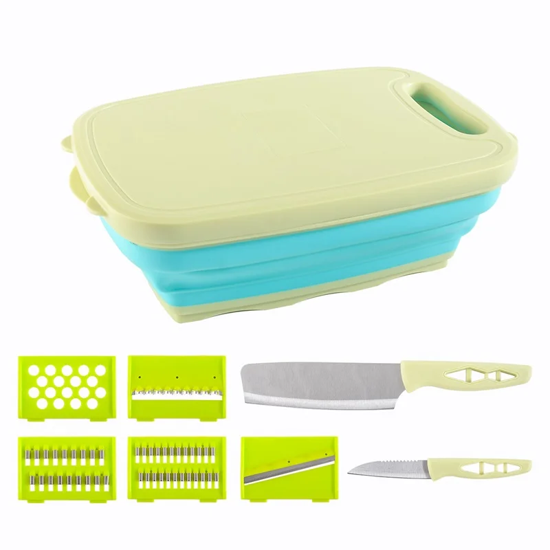 QueenTime Kitchen Cutting Board Set Foldable Drain Basket Kitchen Knife Set Vegetable Kitchen Chopping Board Fruit Drain Basket
QueenTime Kitchen Cutting Board Set Foldable Drain Basket Kitchen Knife Set Vegetable Kitchen Chopping Board Fruit Drain Basket