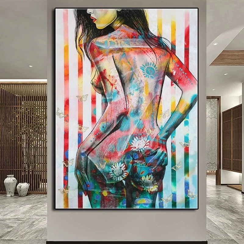 Sexy Woman Art Picture Graffiti Figure Canvas Painting Body Art Posters and Prints for Girl Room Home Decor Frameless
Sexy Woman Art Picture Graffiti Figure Canvas Painting Body Art Posters and Prints for Girl Room Home Decor Frameless