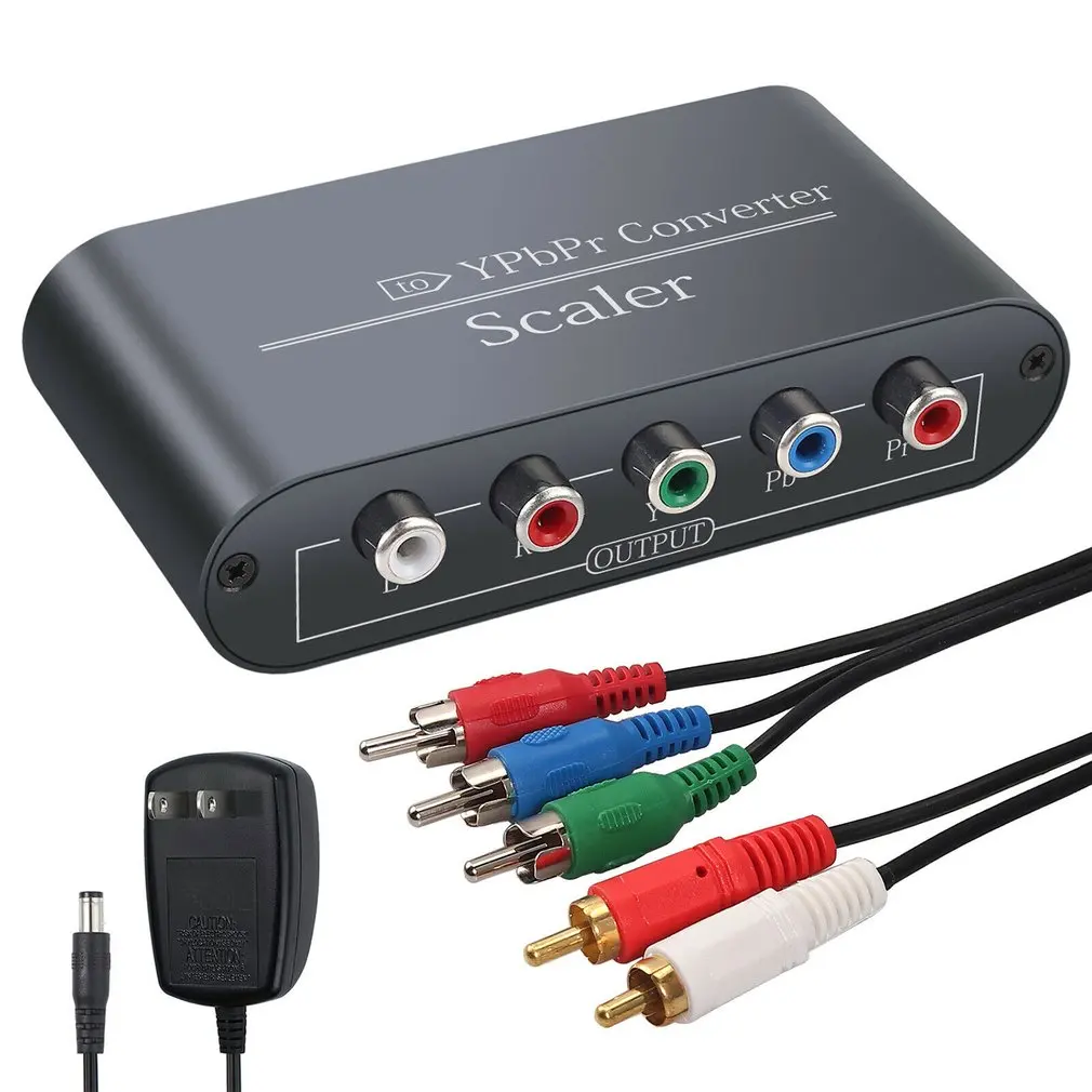 DC 5 в HDMI-совместимый вход к 1080P Компонентный видео YPbPr 3RCA RGB-конвертер преобразователь сканер R/L аудио выход конвертер
DC 5 в HDMI-совместимый вход к 1080P Компонентный видео YPbPr 3RCA RGB-конвертер преобразователь сканер R/L аудио выход конвертер