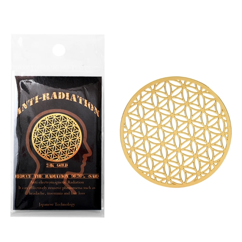 10pcs/Lot Powerful Energy Round Golden Sticker High Negative Ions Anti Radiation Against EMF Scalar Shield
10pcs/Lot Powerful Energy Round Golden Sticker High Negative Ions Anti Radiation Against EMF Scalar Shield