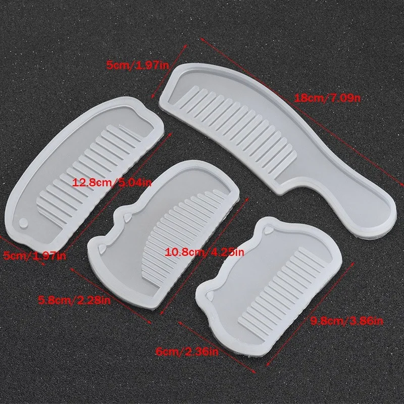 4 Pcs/Set Comb Series Art Silicone Mold Diy Hand Craft Epoxy Resin For Jewelry Making Tools
4 Pcs/Set Comb Series Art Silicone Mold Diy Hand Craft Epoxy Resin For Jewelry Making Tools