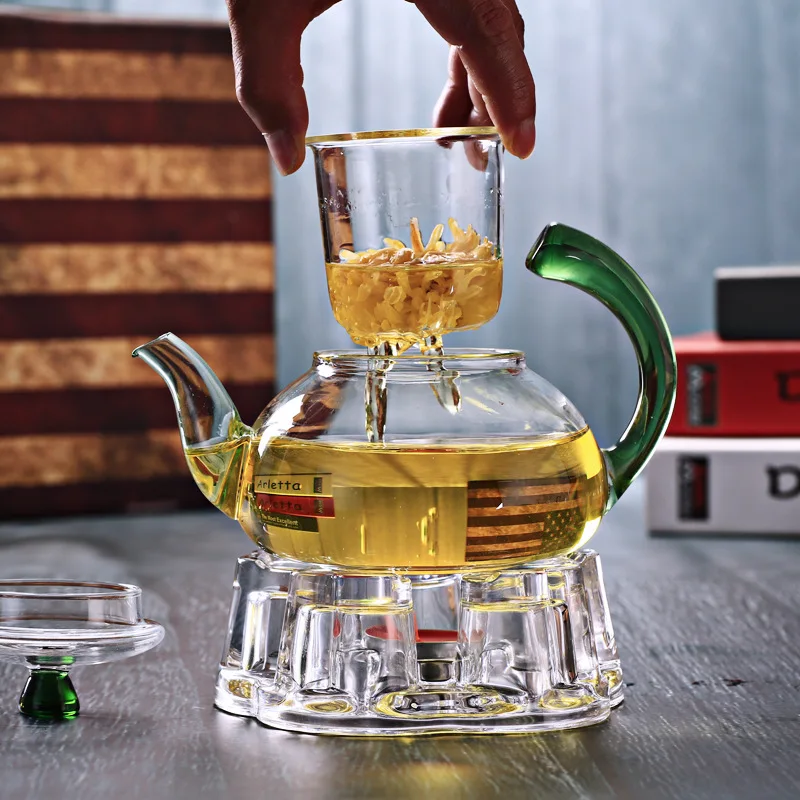 Teapot Heat Resistant Glass Teapot Tea Advocator Chinese Kung Fu Tea Set Pot Coffee Tea Set Glass Manufacturing Office Filter
Teapot Heat Resistant Glass Teapot Tea Advocator Chinese Kung Fu Tea Set Pot Coffee Tea Set Glass Manufacturing Office Filter
