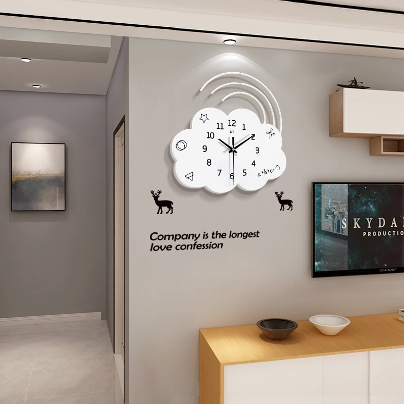Art Luxury Wall Clock Cartoon Geometric Creative Living Room Wall Clock Modern Design White Reloj Clocks Wall Home Decor BL50WC
Art Luxury Wall Clock Cartoon Geometric Creative Living Room Wall Clock Modern Design White Reloj Clocks Wall Home Decor BL50WC