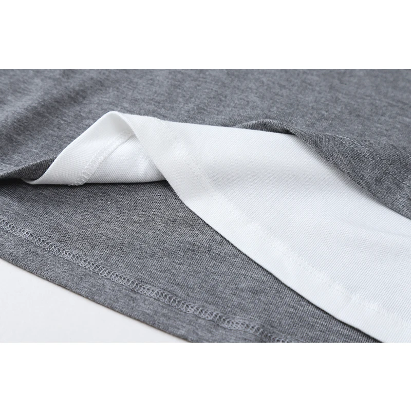 Irregular Patchwork Crop T Shirt Women Long Sleeve Crewneck Korean Slim Fashion Tees Mujer Grey&Black E-Girl Sexy Leisure Tops
Irregular Patchwork Crop T Shirt Women Long Sleeve Crewneck Korean Slim Fashion Tees Mujer Grey&Black E-Girl Sexy Leisure Tops