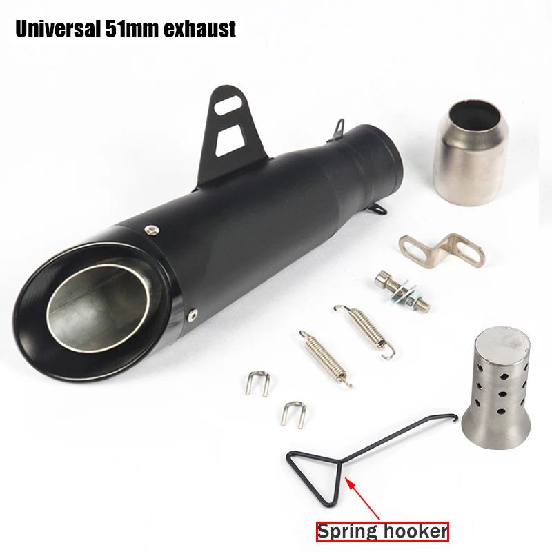 Универсальный глушитель выхлопной трубы для мотоцикла S1, глушитель выхлопной трубы для RC390, Z900, GSXR750, CB400, Z400, R3, S1000rr, R3, R6, 51 мм, 60 мм
Универсальный глушитель выхлопной трубы для мотоцикла S1, глушитель выхлопной трубы для RC390, Z900, GSXR750, CB400, Z400, R3, S1000rr, R3, R6, 51 мм, 60 мм