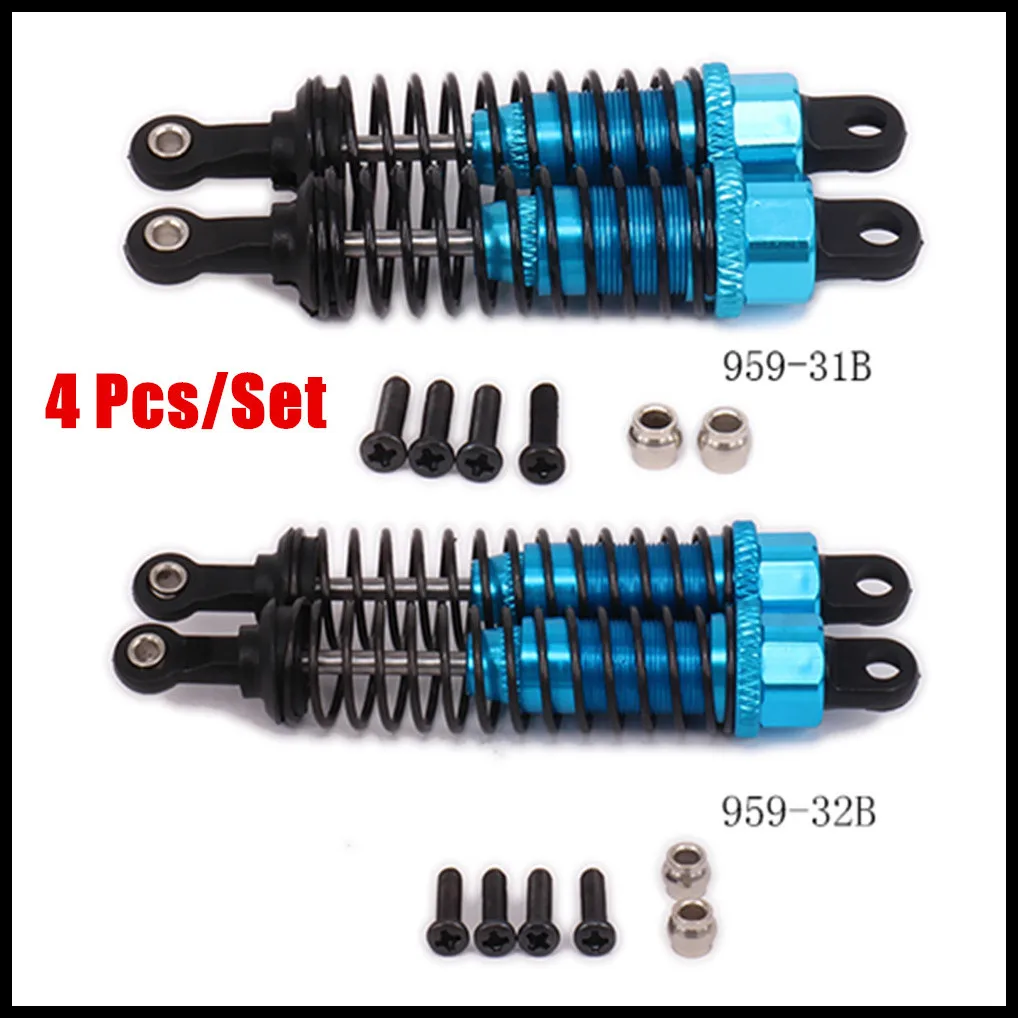 RCAWD Multicolor Alloy 70mm Front Shock Absorber 80mm Rear Shock Absorber Damper Oil Filled Type For RC Hobby Car 1/12 WLtoys
RCAWD Multicolor Alloy 70mm Front Shock Absorber 80mm Rear Shock Absorber Damper Oil Filled Type For RC Hobby Car 1/12 WLtoys