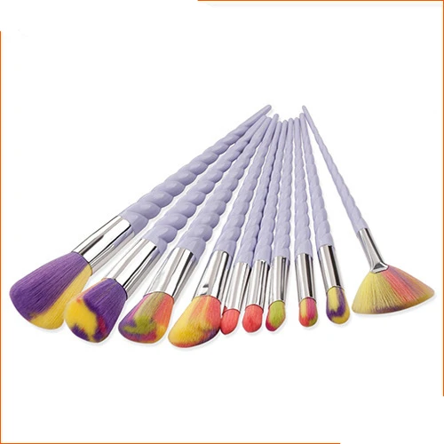 New 10pcs Diamond Colorful Makeup Brushes Set Foundation Blending Power Eyeshadow Shinny Handle Cosmetic Make Up Tools Set
New 10pcs Diamond Colorful Makeup Brushes Set Foundation Blending Power Eyeshadow Shinny Handle Cosmetic Make Up Tools Set