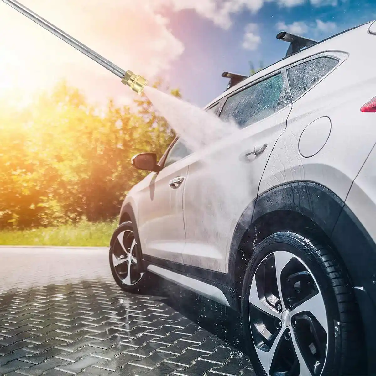 38L/min Pressure Car Washer Gun High Pressure Washer Water Guns Quick Spray Nozzles Washer Gun Spray Nozzles Snow Foam Jet Lance
38L/min Pressure Car Washer Gun High Pressure Washer Water Guns Quick Spray Nozzles Washer Gun Spray Nozzles Snow Foam Jet Lance