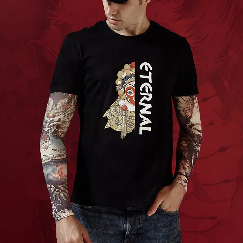 Fashion Anti-sweat Tattoo Printing Flower Arm Ice Silk Fabric Designer New Product Comfortable Arm Guard Ice Skin
Fashion Anti-sweat Tattoo Printing Flower Arm Ice Silk Fabric Designer New Product Comfortable Arm Guard Ice Skin