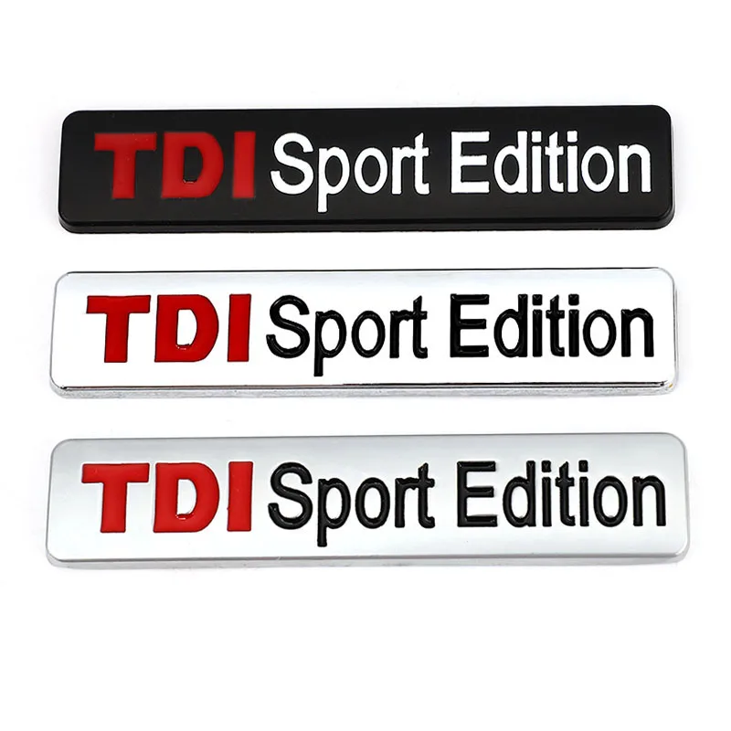 Фото 3D металлический TDI спортивный выпуск логотип турбо автомобиль наклейка эмблема