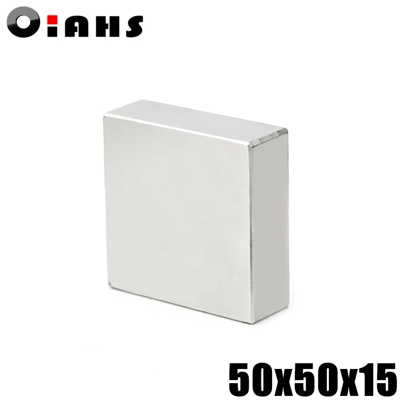 1pcs F50x50x15mm Super Powerful Strong Rare Earth Block NdFeB Magnet Neodymium N35 Magnets F50*50*15mm- Free Shipping
1pcs F50x50x15mm Super Powerful Strong Rare Earth Block NdFeB Magnet Neodymium N35 Magnets F50*50*15mm- Free Shipping