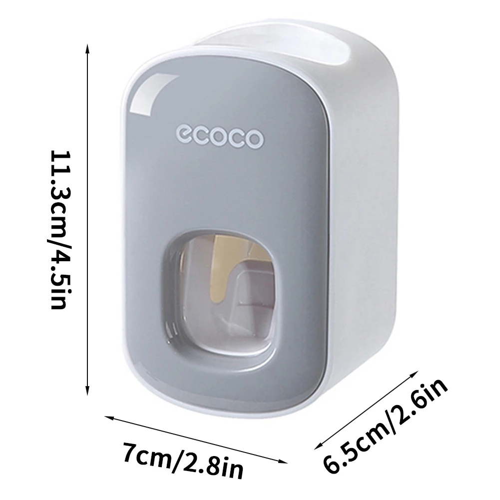 Wall Mount Automatic Toothpaste Dispenser Bathroom Accessories Set Toothpaste Squeezer Dispenser Bathroom Toothbrush Holder Tool
Wall Mount Automatic Toothpaste Dispenser Bathroom Accessories Set Toothpaste Squeezer Dispenser Bathroom Toothbrush Holder Tool