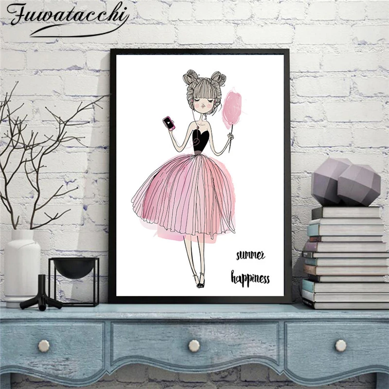 Fuwatacchi Oil Watercolor Girls Wall Art Posters and Prints Canvas Pictures for Living Room Bedroom Home Decoration No Frame
Fuwatacchi Oil Watercolor Girls Wall Art Posters and Prints Canvas Pictures for Living Room Bedroom Home Decoration No Frame