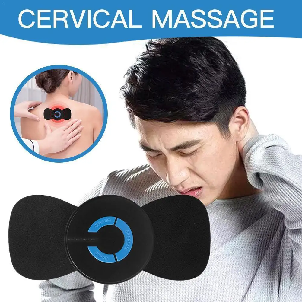 Portable Neck Massager Mini Electric Muscle Relief Pain Convenient Intelligent Cervical Massage Stickers Meridian Massager N2
Portable Neck Massager Mini Electric Muscle Relief Pain Convenient Intelligent Cervical Massage Stickers Meridian Massager N2