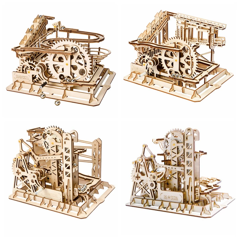 Robotime Rokr 4pcs DIY Marble Run Wooden Model Building Block Kits Assembly Toy Gift for Children Adult
Robotime Rokr 4pcs DIY Marble Run Wooden Model Building Block Kits Assembly Toy Gift for Children Adult