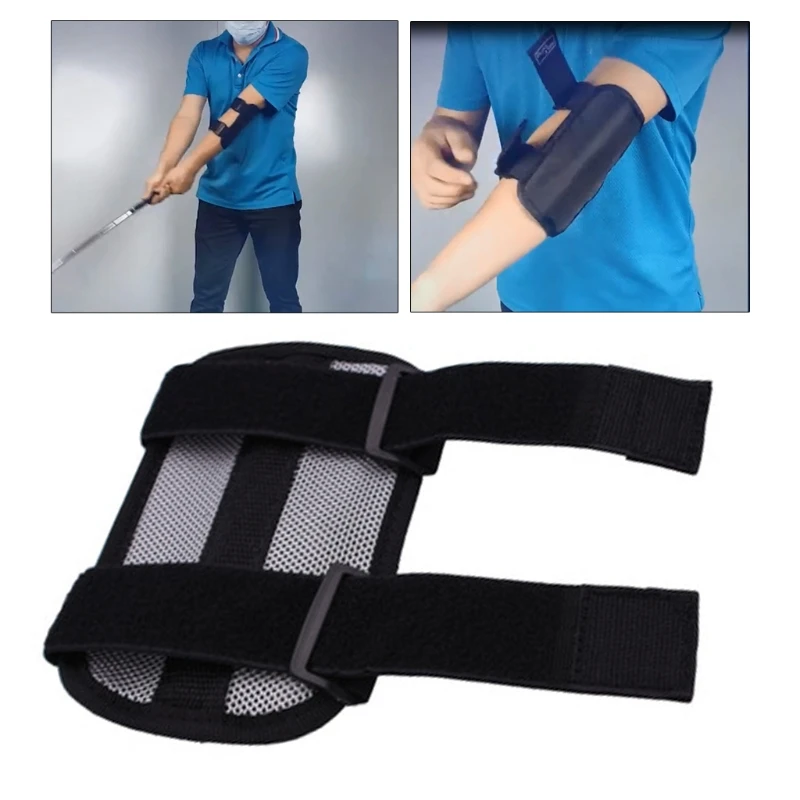Golf Swing Training Aid Elbow Support Corrector Golf Posture Correction Brace for Beginners Sport Aid Accessories
Golf Swing Training Aid Elbow Support Corrector Golf Posture Correction Brace for Beginners Sport Aid Accessories