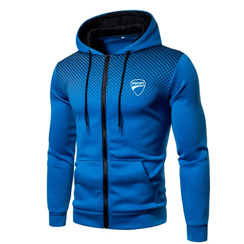 2021 Ducati Car Logo New Fashion Mens Bomber Zipper Hooded Sweatshirt Autumn High Quality Pure Color Long Sleeve Hooded Pullover
2021 Ducati Car Logo New Fashion Mens Bomber Zipper Hooded Sweatshirt Autumn High Quality Pure Color Long Sleeve Hooded Pullover