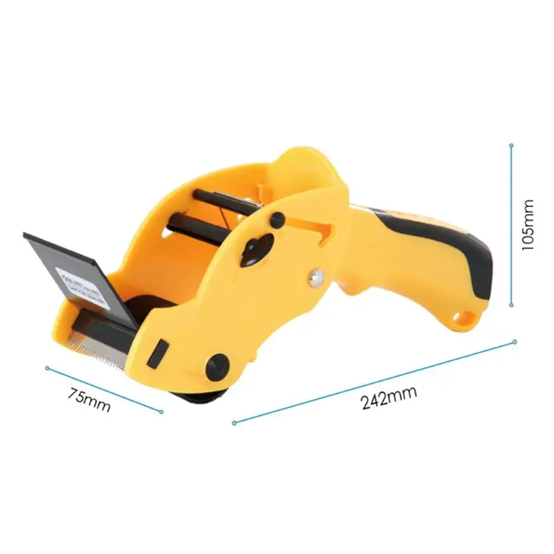 Tape Cutter Dispenser Manual Sealing Device Baler Carton Sealer Width 6cm/2.36in Packager Cutting Machine Easy To Operate
Tape Cutter Dispenser Manual Sealing Device Baler Carton Sealer Width 6cm/2.36in Packager Cutting Machine Easy To Operate
