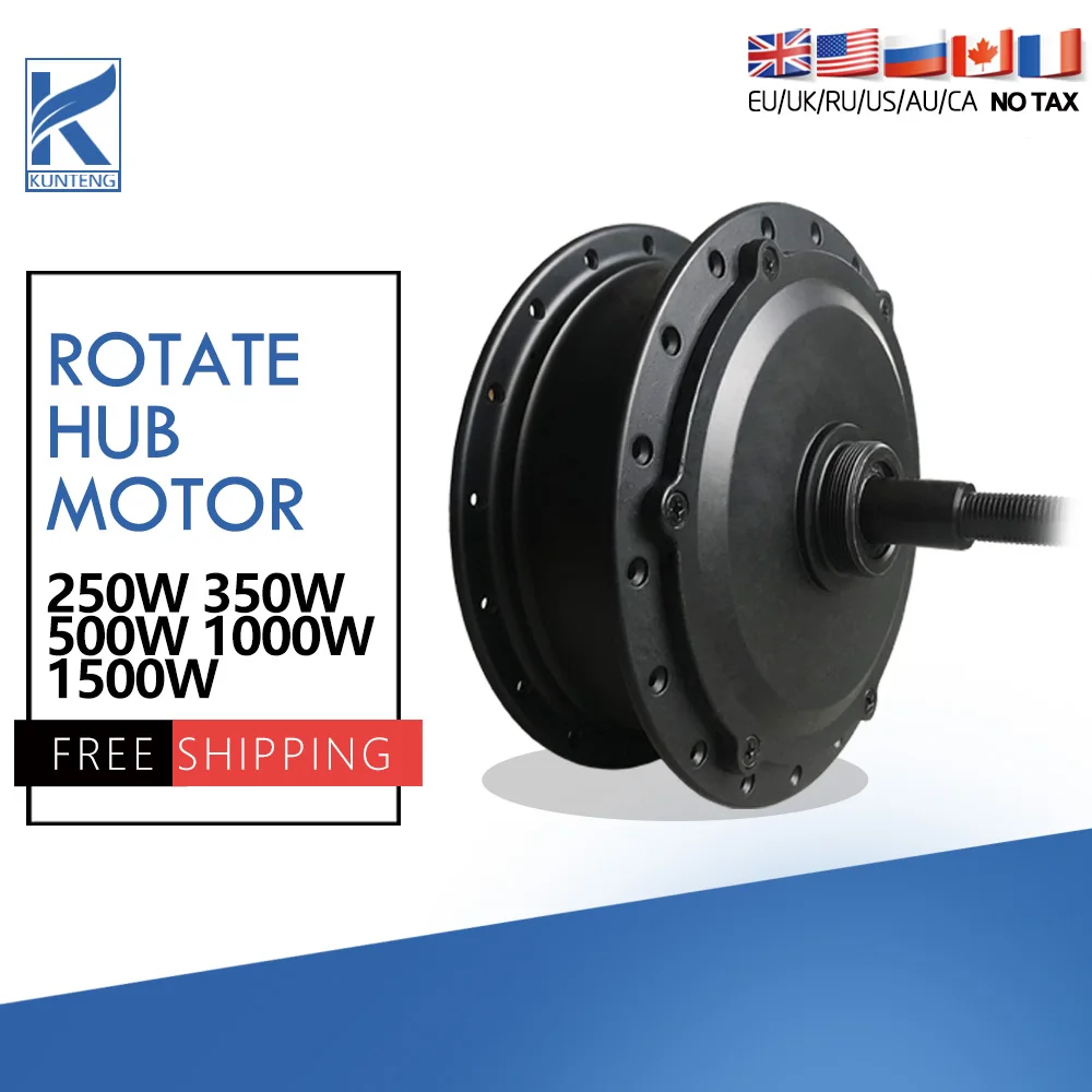 Electric Bicycle Rear Brushless Gear/Non-Gear Rotate Hub Motor 36V 48V 250//350/500W 48V1000/1500W for eBIKE Conversion Kit
Electric Bicycle Rear Brushless Gear/Non-Gear Rotate Hub Motor 36V 48V 250//350/500W 48V1000/1500W for eBIKE Conversion Kit