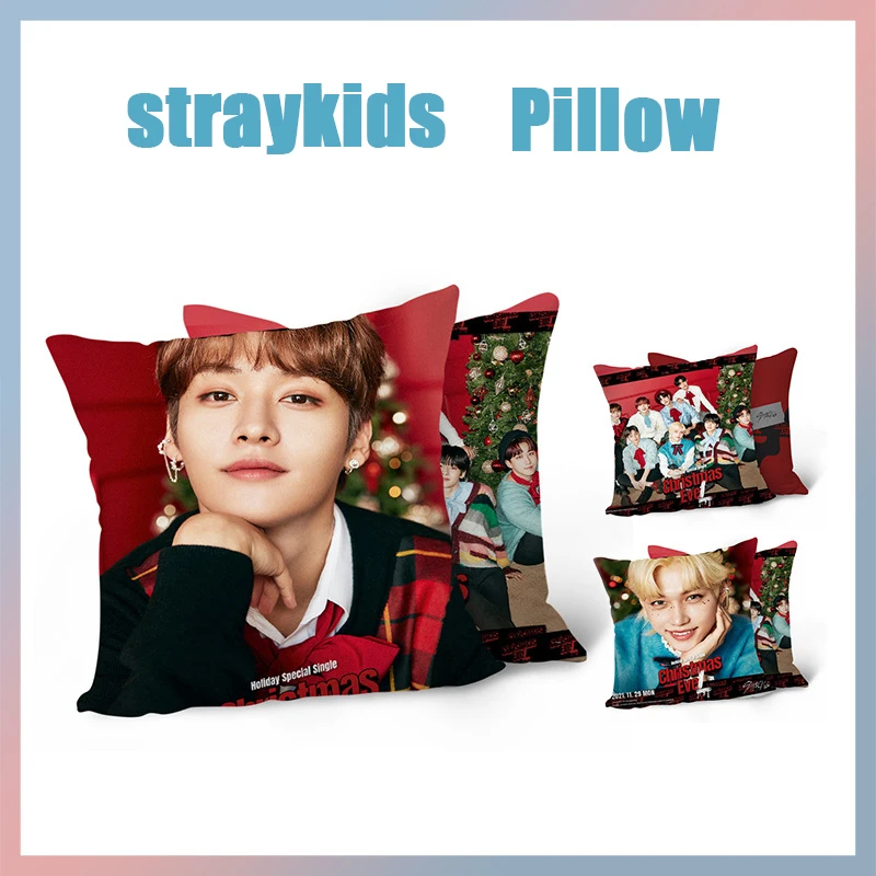 KPOP Stray Kids Soft Pillow Holiday Special Fashion Double-Sided Pinted Pillow Sofa Car Cushion Lumbar Cushion Fans Gifts S52
KPOP Stray Kids Soft Pillow Holiday Special Fashion Double-Sided Pinted Pillow Sofa Car Cushion Lumbar Cushion Fans Gifts S52