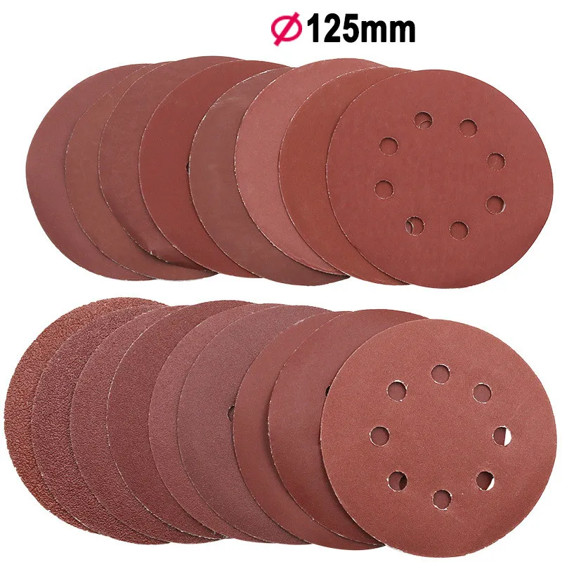 1PC 5Inch 125mm Round Sandpaper Eight Hole Disk Sand Sheets Grit 40-3000 Hook and Loop Sanding Disc Abrasives for Polish
1PC 5Inch 125mm Round Sandpaper Eight Hole Disk Sand Sheets Grit 40-3000 Hook and Loop Sanding Disc Abrasives for Polish