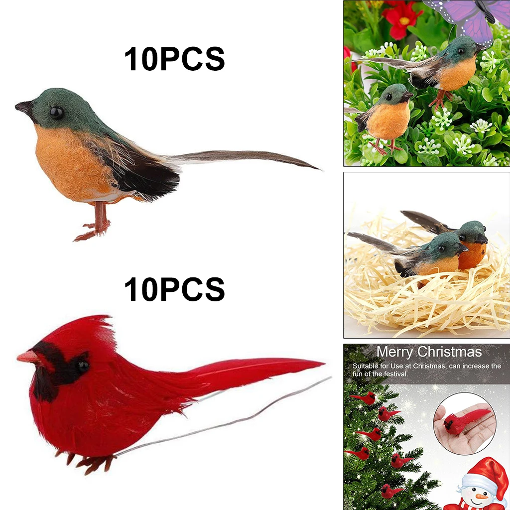 Fake Cardinal Birds Xmas Tree for Festival Door Decorations Ornaments Crafts
Fake Cardinal Birds Xmas Tree for Festival Door Decorations Ornaments Crafts