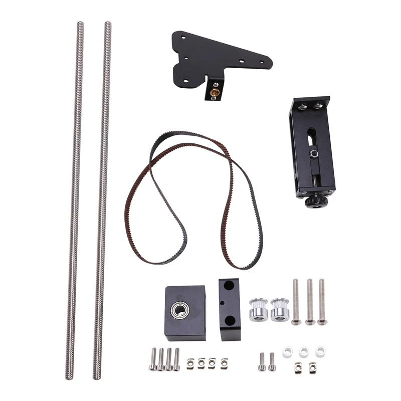 for Ender 3 Pro 3D Printer High Quality Gates Belt Dual Z Axis Upgrade Kit Single Motor Lead Screw
for Ender 3 Pro 3D Printer High Quality Gates Belt Dual Z Axis Upgrade Kit Single Motor Lead Screw