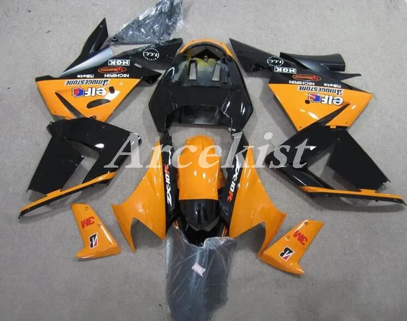 Новый ABS весь обтекатели комплект подходит для Kawasaki Ninja ZX-10R ZX10R 10R 2004 2005 04 05 средства ухода за кожей в комплекте оранжевого и черного цвета 
Новый ABS весь обтекатели комплект подходит для Kawasaki Ninja ZX-10R ZX10R 10R 2004 2005 04 05 средства ухода за кожей в комплекте оранжевого и черного цвета