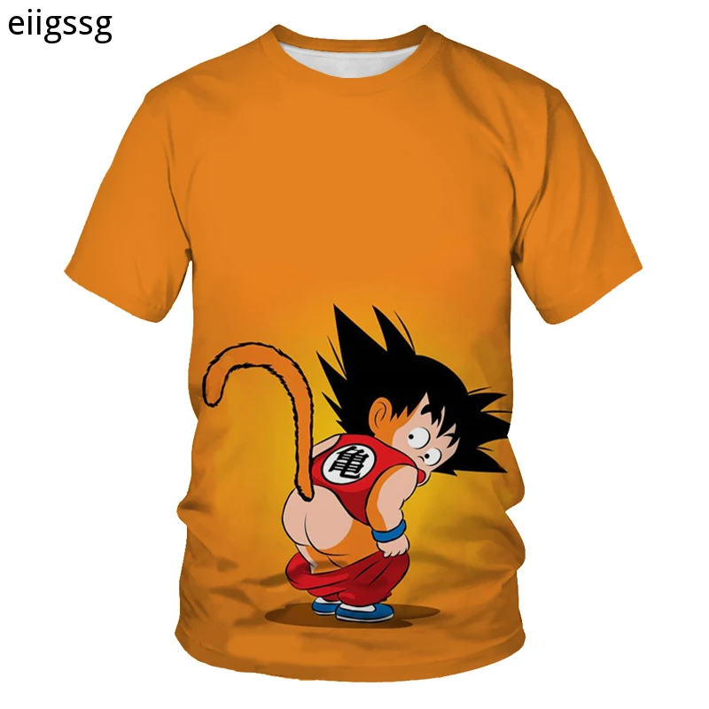 Men's Summer Short Sleeve Round Neck T-shirt Fashion 3D Printing Dragon Ball Series New Men's Tops Parent-child Wear
Men's Summer Short Sleeve Round Neck T-shirt Fashion 3D Printing Dragon Ball Series New Men's Tops Parent-child Wear