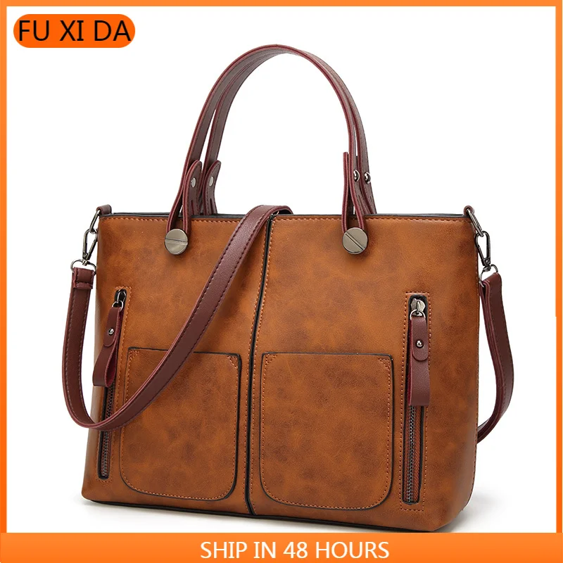 Брендовая винтажная женская сумка через плечо, женские повседневные тоуты для ежедневного шоппинга, Универсальная высококачественная дам...
Брендовая винтажная женская сумка через плечо, женские повседневные тоуты для ежедневного шоппинга, Универсальная высококачественная дам...