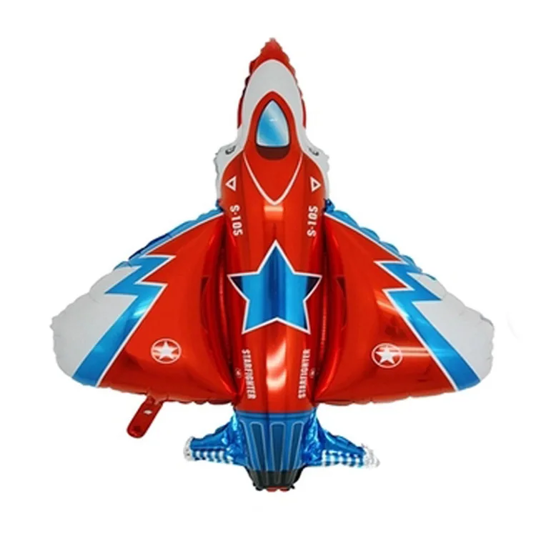 Cartoon Airplane Balloon Children Toy Aluminum Foil Hydrogen Balloon Large Fighter Shaped Balloon Party Decoration Balloon
Cartoon Airplane Balloon Children Toy Aluminum Foil Hydrogen Balloon Large Fighter Shaped Balloon Party Decoration Balloon