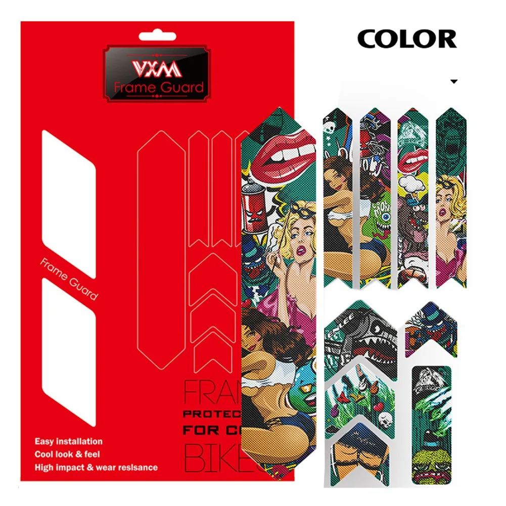 3D Mountain Bike Scratch-Resistant Protect Frame Protector Removeable Sticker Road Bicycle Paster Guard Cover Bicycle Parts
3D Mountain Bike Scratch-Resistant Protect Frame Protector Removeable Sticker Road Bicycle Paster Guard Cover Bicycle Parts