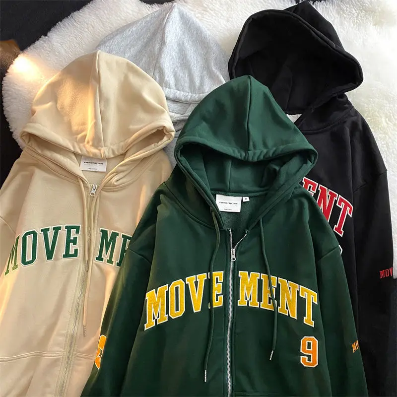 90s retro street Y2K green hoodies women loose street sports zipper cardigan jacket autumn and winter trend autumn 2021
90s retro street Y2K green hoodies women loose street sports zipper cardigan jacket autumn and winter trend autumn 2021