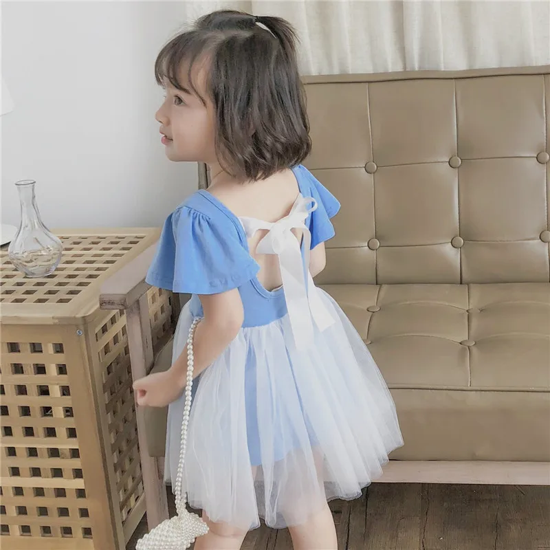 Toddler Kids Baby Girl Dress Summer Short Sleeve Solid Cotton Tulle Party Casual Dress Clothes Princess Dress D1413 
Toddler Kids Baby Girl Dress Summer Short Sleeve Solid Cotton Tulle Party Casual Dress Clothes Princess Dress D1413