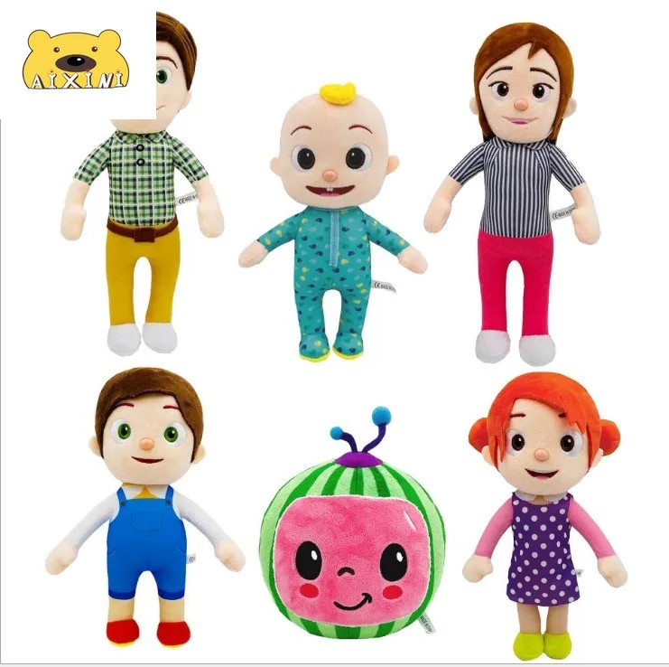 Cocomelon Plush Toy Family Cocomelon Toys Cartoon Tv Series Jj Family Sister Brother Toy Doll Kids Chritmas Gift Anime Plushies
Cocomelon Plush Toy Family Cocomelon Toys Cartoon Tv Series Jj Family Sister Brother Toy Doll Kids Chritmas Gift Anime Plushies