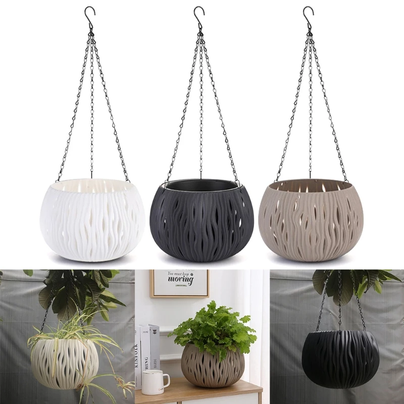 Подвесной садовый горшок X7XD для 9 дюймов, комнатный и уличный цветочный горшок, полый садовый корзина для растений
Подвесной садовый горшок X7XD для 9 дюймов, комнатный и уличный цветочный горшок, полый садовый корзина для растений