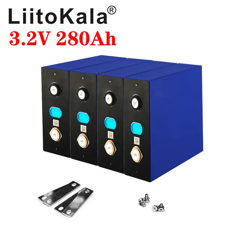 LiitoKala 3.2v 280Ah lifepo4 battery for e-scooter energy storage solar system 12 v 280ah no 3.2v 200ah rechargeable battery
LiitoKala 3.2v 280Ah lifepo4 battery for e-scooter energy storage solar system 12 v 280ah no 3.2v 200ah rechargeable battery