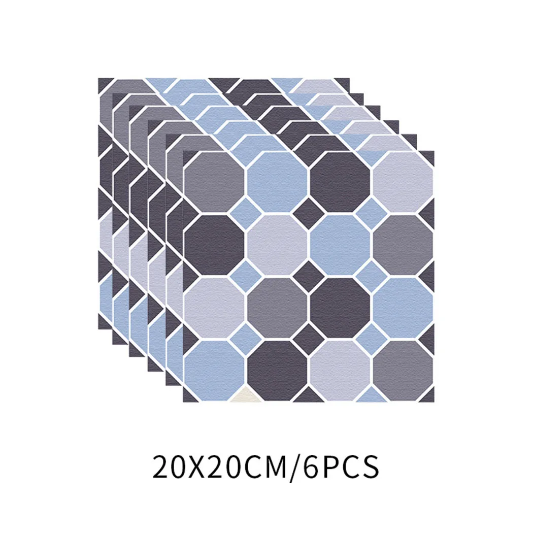 6pcs Mosaic Tile Wall Stickers 20cm*20cm*6pcs For Kitchen Bathroom 20*20cm PVC Waterproof *100% Brand New And High Quality
6pcs Mosaic Tile Wall Stickers 20cm*20cm*6pcs For Kitchen Bathroom 20*20cm PVC Waterproof *100% Brand New And High Quality